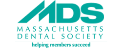 The Massachusetts Dental Society Logo which our dentists in Hingham are members